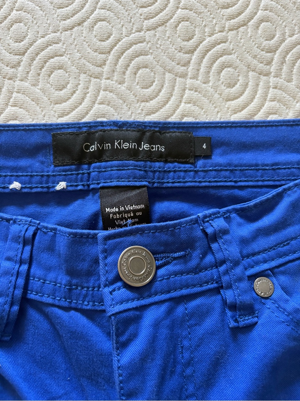 Calvin Klein Jeans Women's Cobalt Blue Jeans